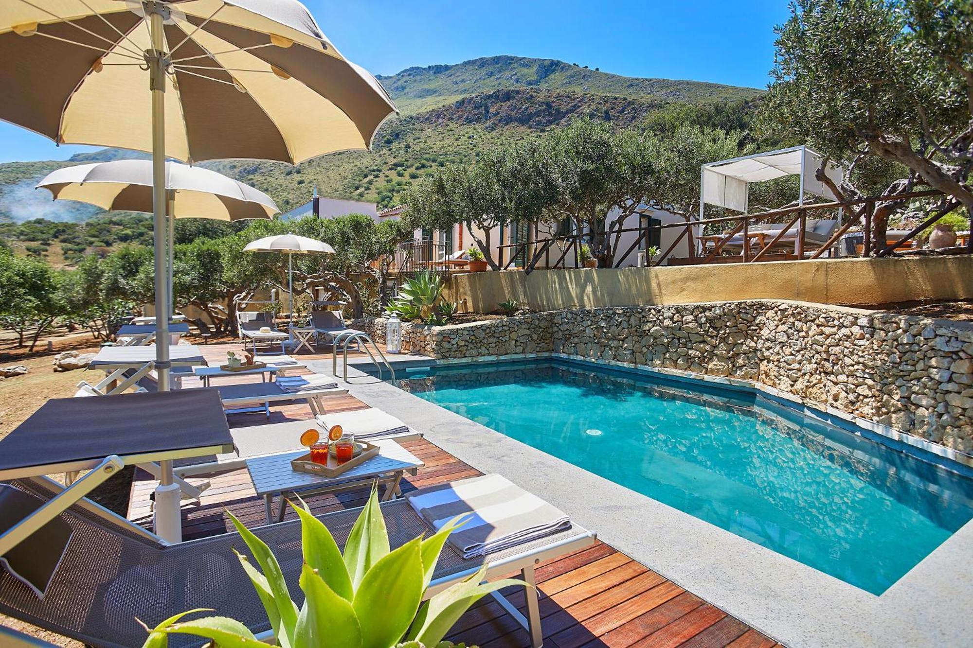 Villa Lo Zingaro - Scopello-Villas Скопелло Экстерьер фото